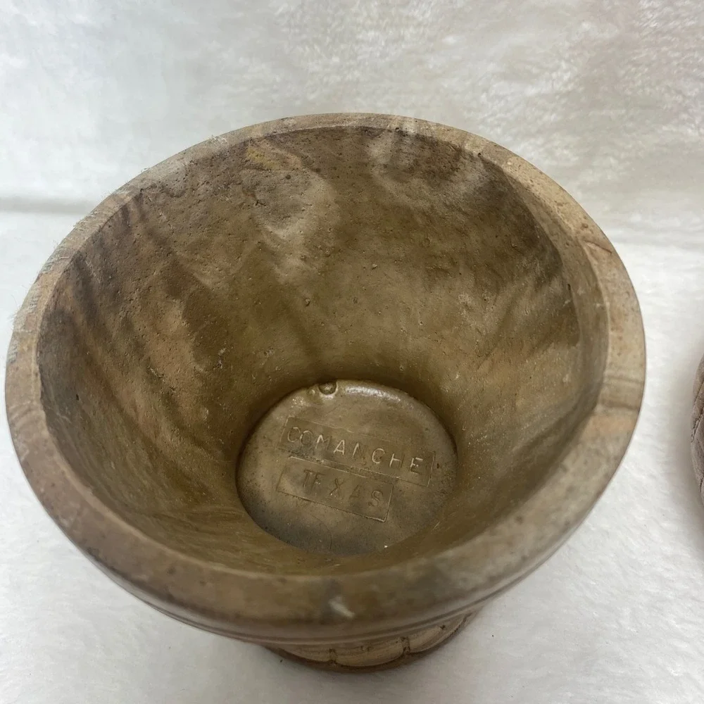 Comanche Texas Pottery Pot Vase Planter Succulents Air Plants Southwestern Style